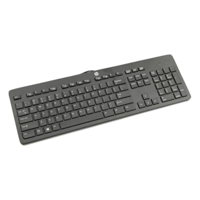 HP Black USB Wired Business Keyboard