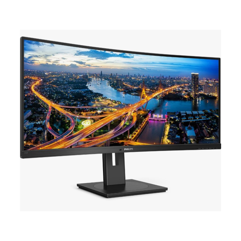 Curved UltraWide LCD Monitor with USB-C